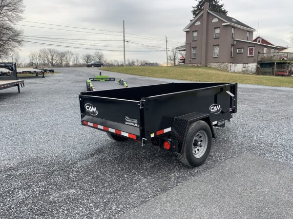 5'X8' 5K CAM Superline Single Axle Dump Trailer P5508LPDT - Image 6