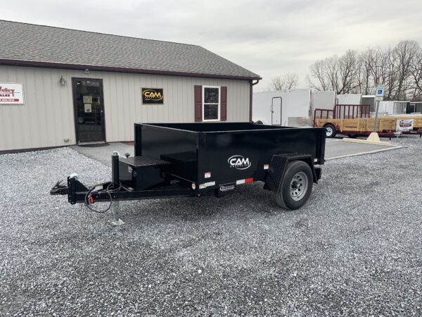 5'X8' 5K CAM Superline Single Axle Dump Trailer P5508LPDT - Image 2