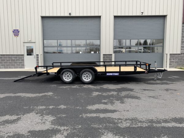 7' x 16' 7K Sure-Trac Tube Top Landscape Trailer ST8216TAT-B-070 - Image 9