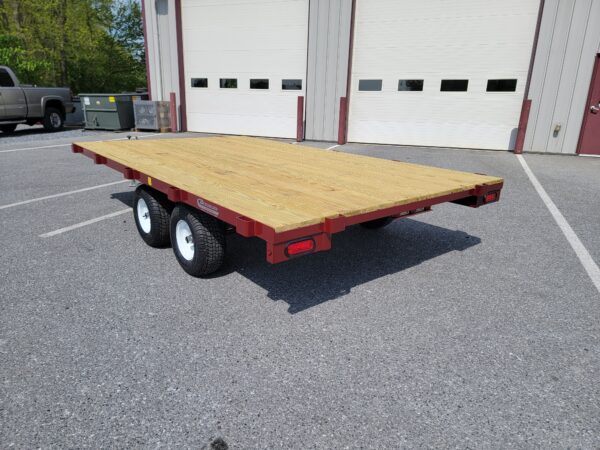 7' x 12' 3K Burkholder HT7012 Deckover Trailer - Burkholder Manufacturing