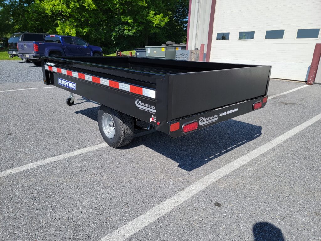 4.5' X 8' 3K Sure-Trac Utility Dump Trailer ST5408D-B - Burkholder ...