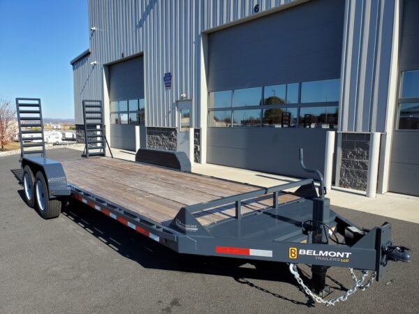 7' x 20' 16K Belmont Skid Steer Equipment Trailer SS1020-16K