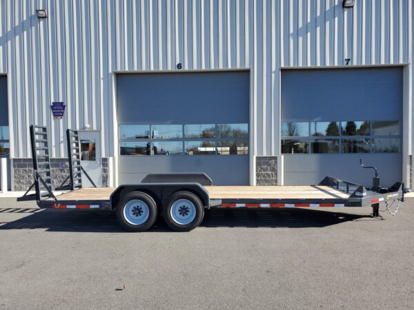 7' x 20' 16K Belmont Skid Steer Equipment Trailer SS1020-16K - Image 2