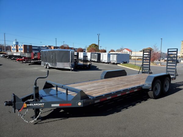 7' x 20' 16K Belmont Skid Steer Equipment Trailer SS1020-16K - Image 7