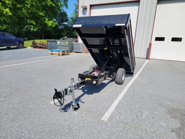 4.5' X 8' 3K Sure-Trac Utility Dump Trailer ST5408D-B - Image 2