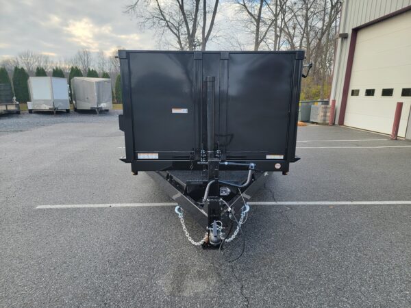 7' X 14' 14K Sure-Trac Telescopic High Side Dump Trailer ST8214TLDD3-B-140 - Image 2