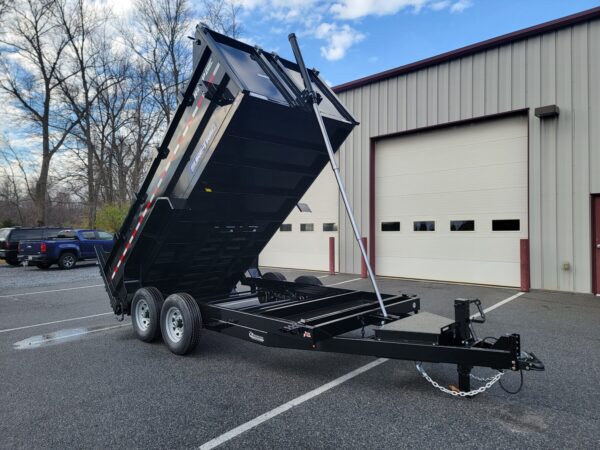 7' X 14' 14K Sure-Trac Telescopic High Side Dump Trailer ST8214TLDD3-B-140 - Image 12