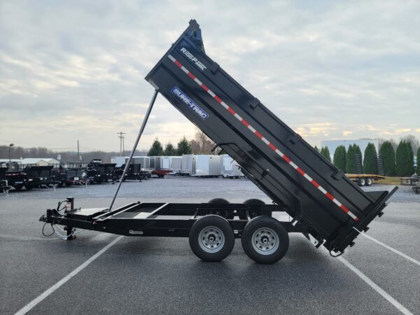 7' X 14' 14K Sure-Trac Telescopic High Side Dump Trailer ST8214TLDD3-B-140 - Image 16