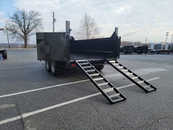 7' X 14' 14K Sure-Trac Telescopic High Side Dump Trailer ST8214TLDD3-B-140 - Image 19