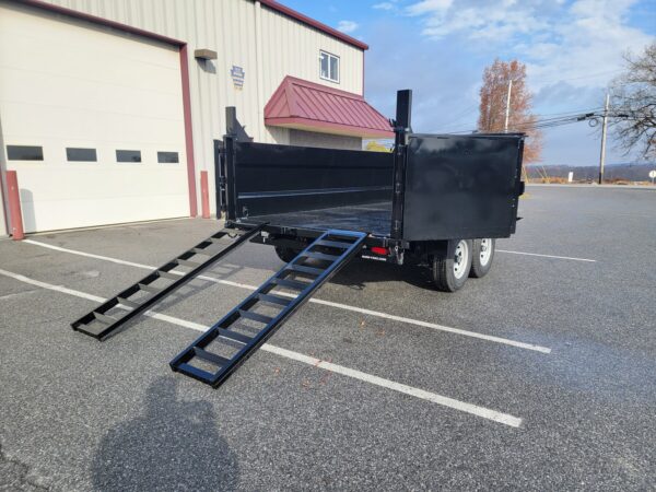 7' X 14' 14K Sure-Trac Telescopic High Side Dump Trailer ST8214TLDD3-B-140 - Image 21