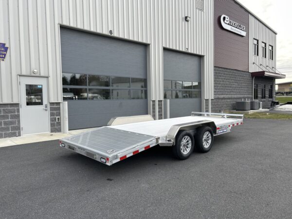 18' 7K Sure-Trac Aluminum Car Trailer ST8218CHWA-A-070 - Image 2