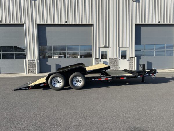 19' 14K CAM Superline Extra Wide Split Deck Tilt, Equipment Trailer P7CAM154STTXW - Image 11