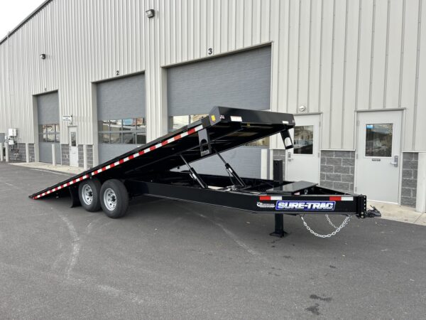 8.5' x 22' 15K Sure-Trac HD Power Tilt Deckover, Tilt Trailer ST10222DOT2A-B-150 - Image 12