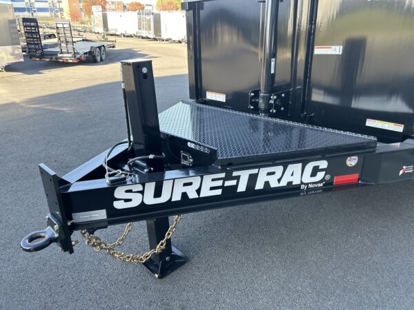 7' X 16' 17.6K Sure-Trac Pro Series Telescopic Dump Trailer STBTL8216-BP-176 - Image 8