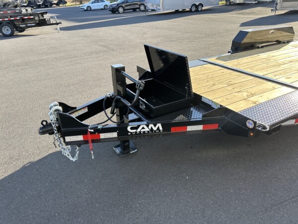 19' 14K CAM Superline Extra Wide Split Deck Tilt, Equipment Trailer P7CAM154STTXW - Image 7