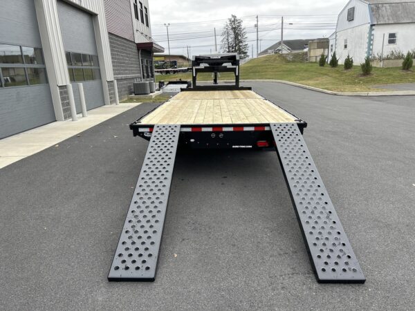 8.5' x 22' 15k Sure-Trac Standard Duty Flat Deck Gooseneck, Deckover Trailer ST10222SDDO-GN-150 - Image 14