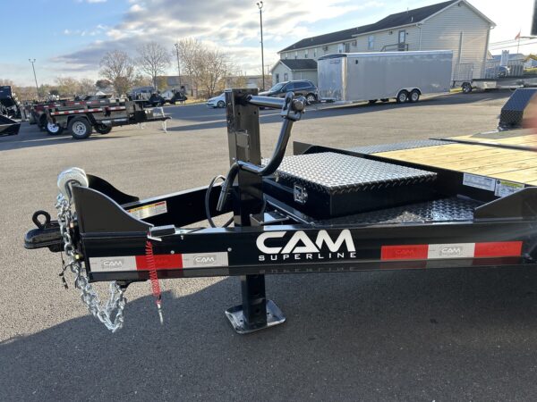 19' 14K CAM Superline Extra Wide Split Deck Tilt, Equipment Trailer P7CAM154STTXW - Image 6