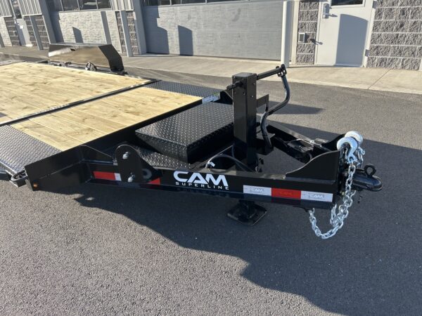 19' 14K CAM Superline Extra Wide Split Deck Tilt, Equipment Trailer P7CAM154STTXW - Image 8