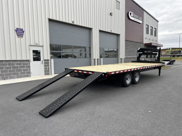 8.5' x 22' 15k Sure-Trac Standard Duty Flat Deck Gooseneck, Deckover Trailer ST10222SDDO-GN-150 - Image 13