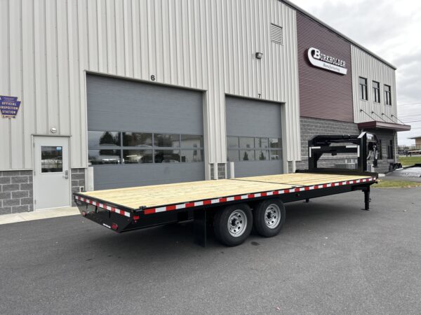 8.5' x 22' 15k Sure-Trac Standard Duty Flat Deck Gooseneck, Deckover Trailer ST10222SDDO-GN-150 - Image 4