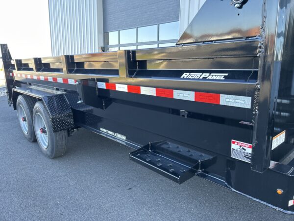 7' X 16' 17.6K Sure-Trac Pro Series Telescopic Dump Trailer STBTL8216-BP-176 - Image 13