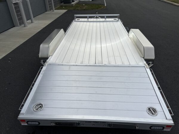 18' 7K Sure-Trac Aluminum Car Trailer ST8218CHWA-A-070 - Image 11