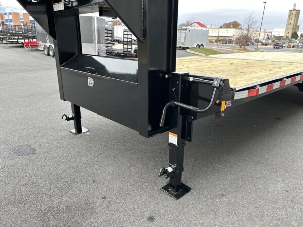 8.5' x 22' 15k Sure-Trac Standard Duty Flat Deck Gooseneck, Deckover Trailer ST10222SDDO-GN-150 - Image 9