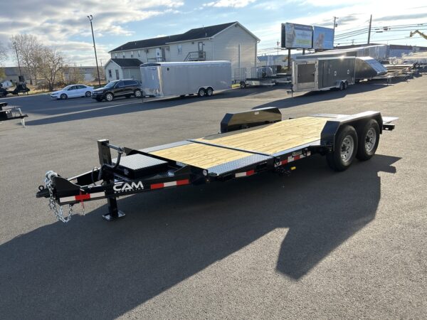 19' 14K CAM Superline Extra Wide Split Deck Tilt, Equipment Trailer P7CAM154STTXW - Image 5