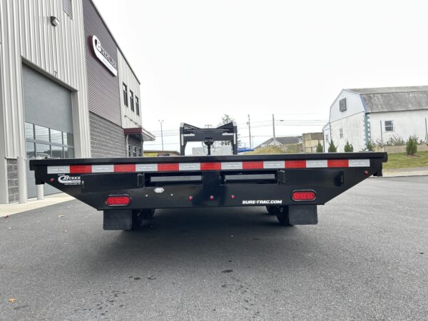 8.5' x 22' 15k Sure-Trac Standard Duty Flat Deck Gooseneck, Deckover Trailer ST10222SDDO-GN-150 - Image 18