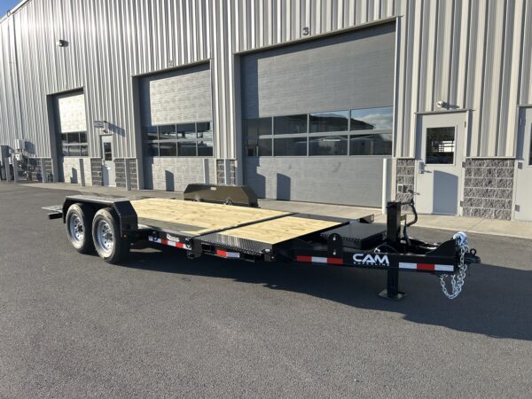 19' 14K CAM Superline Extra Wide Split Deck Tilt, Equipment Trailer P7CAM154STTXW