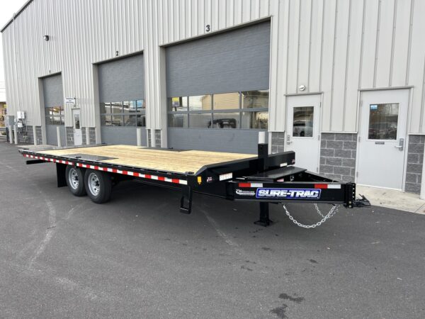 8.5' x 22' 15K Sure-Trac HD Power Tilt Deckover, Tilt Trailer ST10222DOT2A-B-150