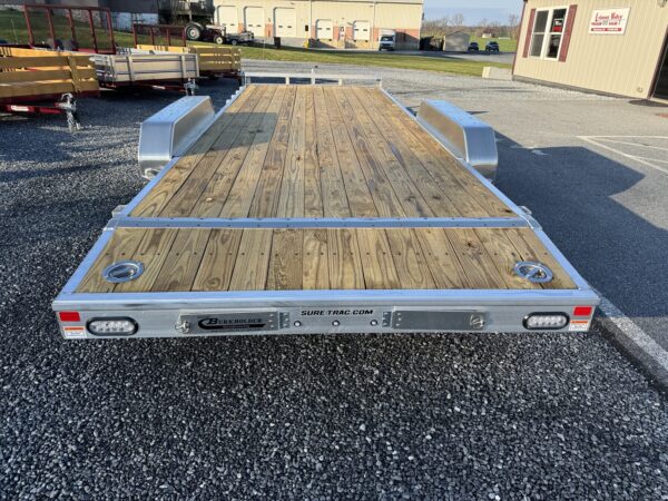 20' 10K Sure-Trac Wood Deck Aluminum Car Trailer ST8220WDC-A-100 - Image 5