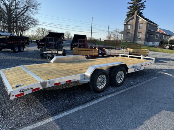 20' 10K Sure-Trac Wood Deck Aluminum Car Trailer ST8220WDC-A-100 - Image 8