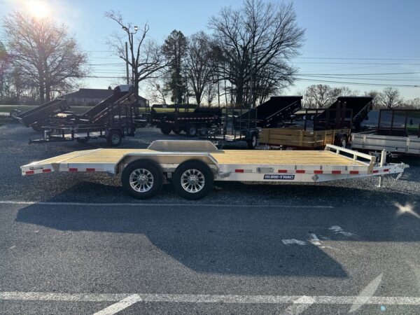 20' 10K Sure-Trac Wood Deck Aluminum Car Trailer ST8220WDC-A-100 - Image 6