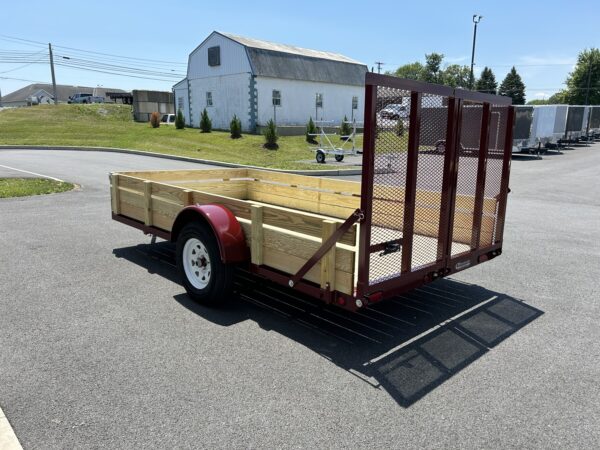 6.5' x 12' 3K Burkholder HR6612 Landscape Trailer - Image 5