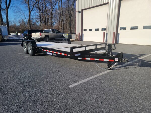 7' x 16+4' 14K Sure-Trac Tilt Bed Tilt, Equipment Trailer ST82164TBE-B-140