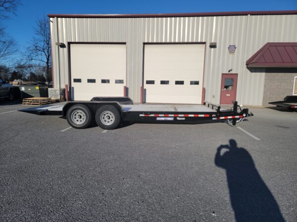 7' x 16+4' 14K Sure-Trac Tilt Bed Tilt, Equipment Trailer ST82164TBE-B-140 - Image 3