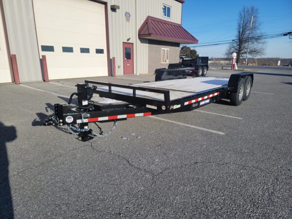 7' x 16+4' 14K Sure-Trac Tilt Bed Tilt, Equipment Trailer ST82164TBE-B-140 - Image 7