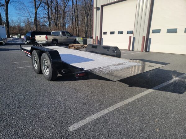 7' x 16+4' 14K Sure-Trac Tilt Bed Tilt, Equipment Trailer ST82164TBE-B-140 - Image 8