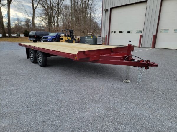 8' x 16' 7K Burkholder HT8016 Deckover Trailer