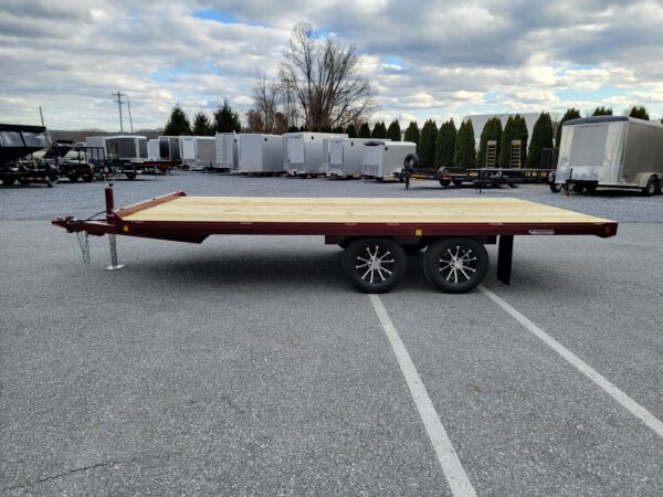 8' x 16' 7K Burkholder HT8016 Deckover Trailer - Image 4