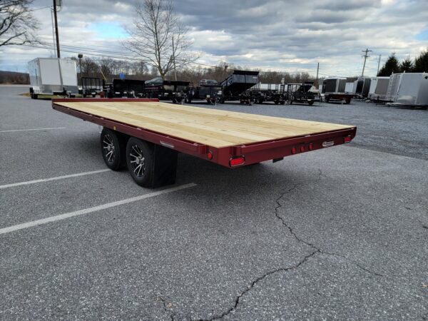 8' x 16' 7K Burkholder HT8016 Deckover Trailer - Image 5