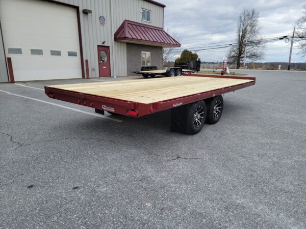 8' x 16' 7K Burkholder HT8016 Deckover Trailer - Image 7