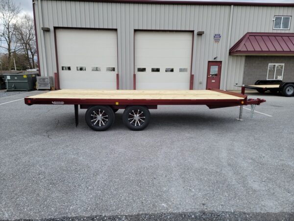 8' x 16' 7K Burkholder HT8016 Deckover Trailer - Image 8