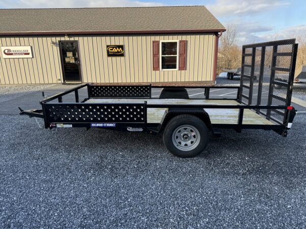 7' X 12' 3K Sure-Trac Tube Top ATV, Landscape Trailer ST8212TATV-B-030 - Image 5