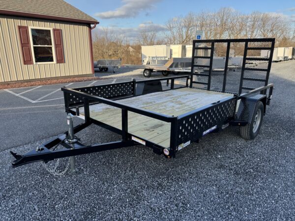 7' X 12' 3K Sure-Trac Tube Top ATV, Landscape Trailer ST8212TATV-B-030