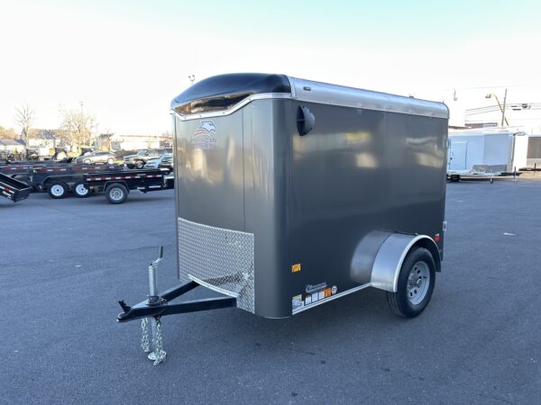 5' x 8' 3K American Hauler Round Top Enclosed Trailer NHR58SA - Image 6