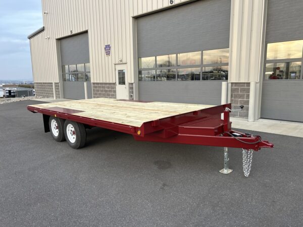 8.5' x 16' 10K Burkholder  Deckover Trailer HT8516