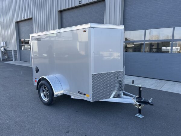 5' x 9' 3K Legend Thunder V-Nose Enclosed Trailer