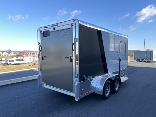 7' x 17' 7K Legend Deluxe V-Nose Enclosed Trailer - Image 3